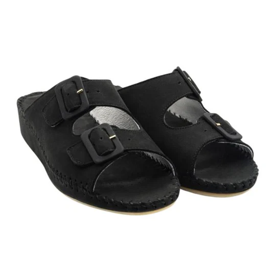 La Plume - Jen Nubuck Leather Slide