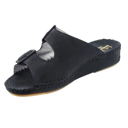La Plume - Jen Nubuck Leather Slide