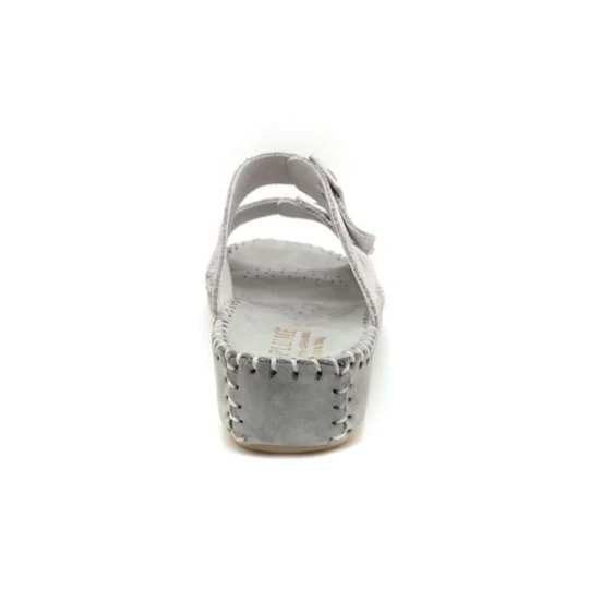 La Plume - Jen Women’s Leather Comfort Slide Sandal