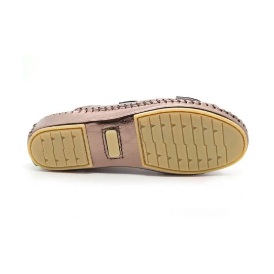 La Plume - Jen Rhinestone Leather Slide
