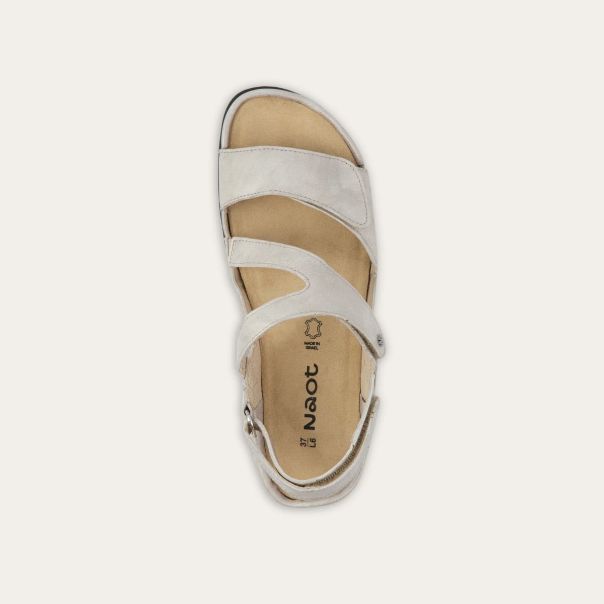 Kai in Quartz Metalic Leather, product view 3