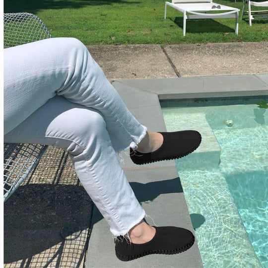 ERIC MICHAEL - LUCY SLIP ON (BLACK SOLE)