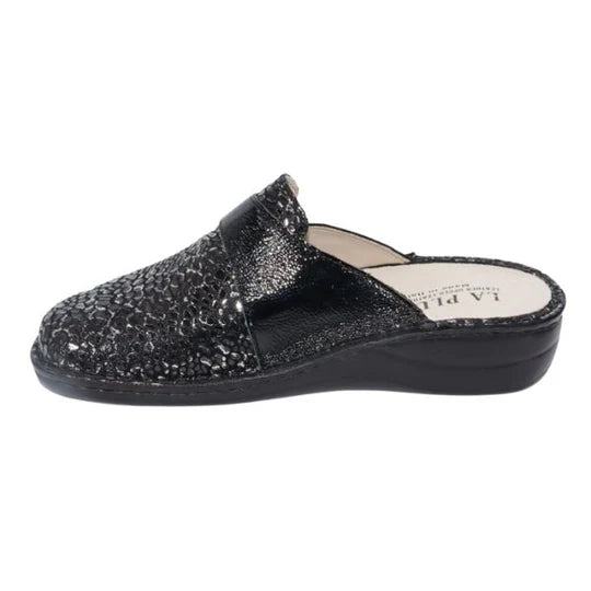 La Plume - Marge Adjustable Leather Mule