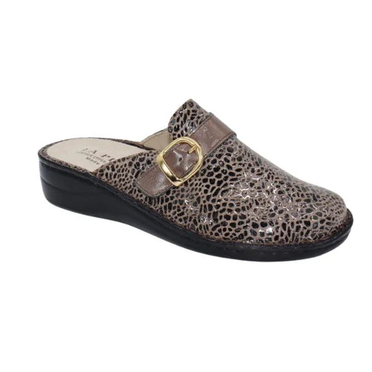 La Plume - Marge Adjustable Leather Mule