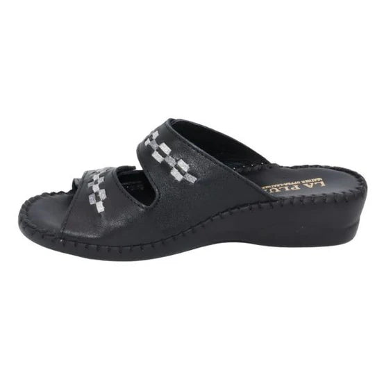 La Plume - Martina Dazzle Leather Sandal