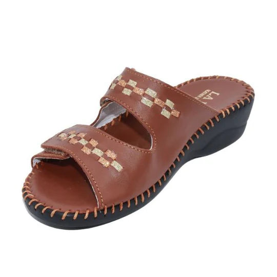 La Plume - Martina Dazzle Leather Sandal