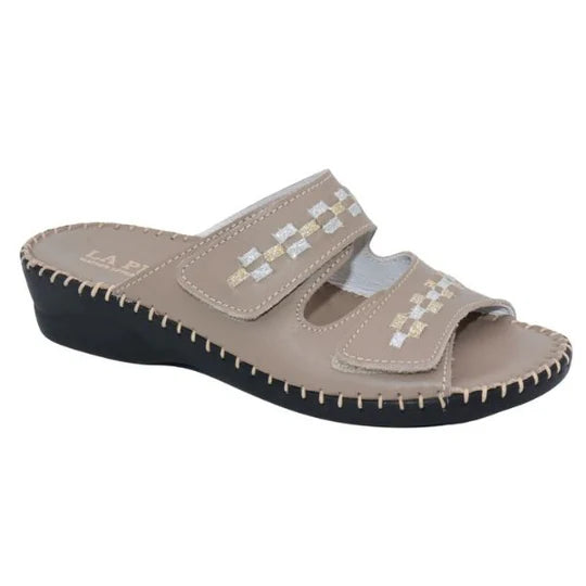 La Plume - Martina Dazzle Leather Sandal