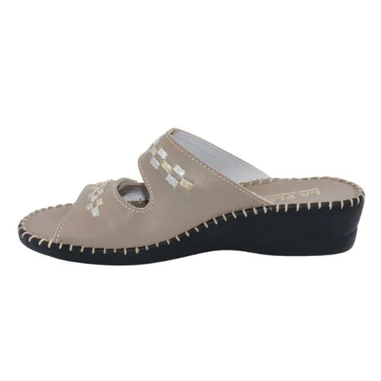 La Plume - Martina Dazzle Leather Sandal