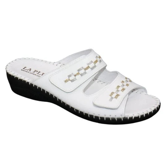 La Plume - Martina Dazzle Leather Sandal
