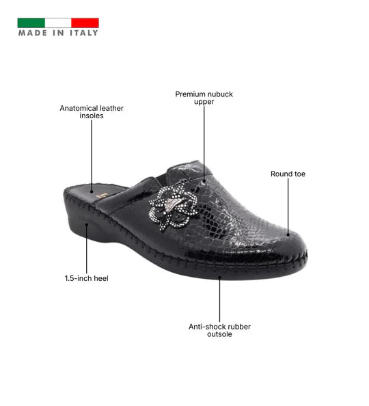 La Plume - Roma Women’s Nubuck Comfort Slide