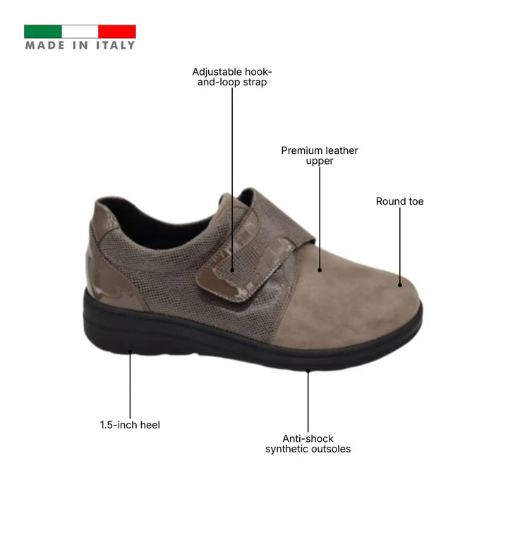 La Plume - Regina Women’s Wide Toe Comfort Shoe