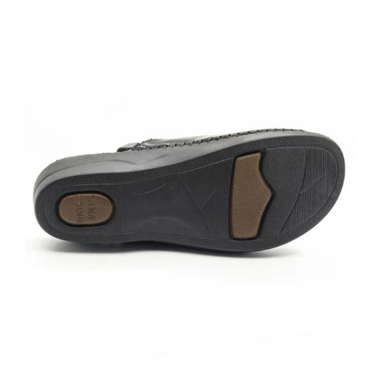 La Plume - Paola Adjustable Leather Slide