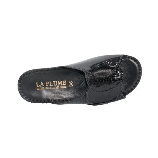 La Plume - Paola Adjustable Leather Slide