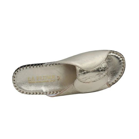 La Plume - Paola Adjustable Leather Slide