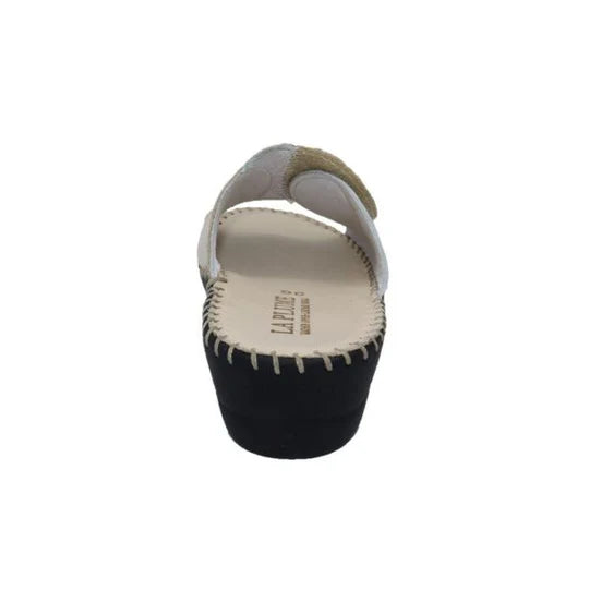 La Plume - Paola Adjustable Leather Slide