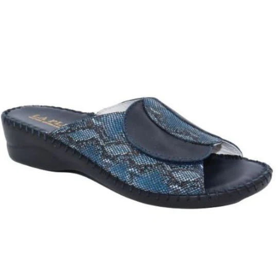 La Plume - Paola Adjustable Leather Slide