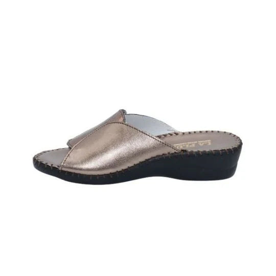 La Plume - Paola Adjustable Leather Slide