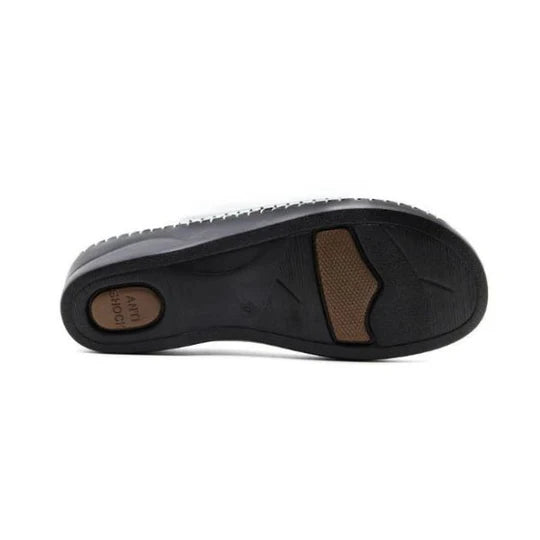 La Plume - Paola Adjustable Leather Slide