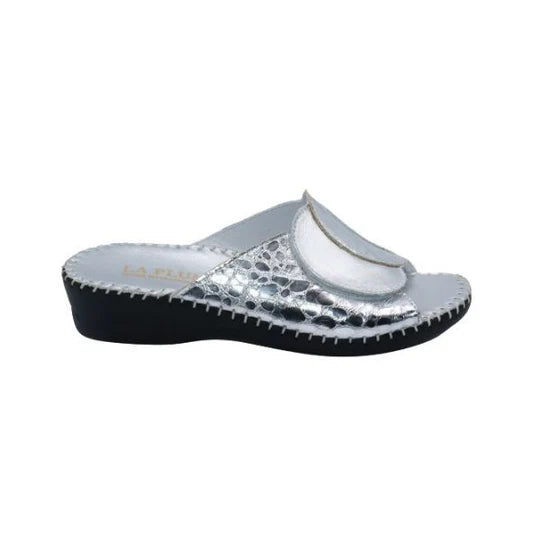 La Plume - Paola Adjustable Leather Slide