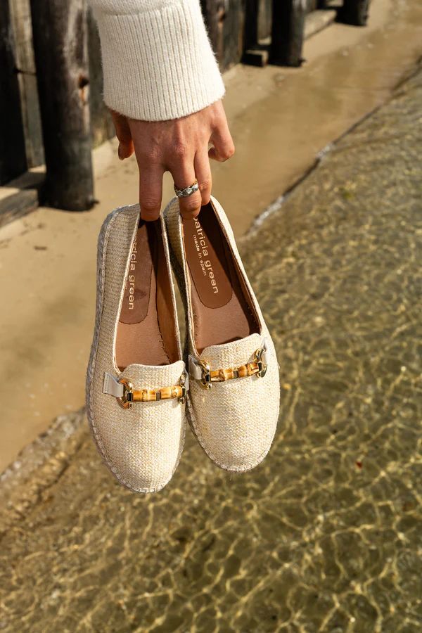 Patricia Green - Avery Bamboo Loafer Platform Espadrille