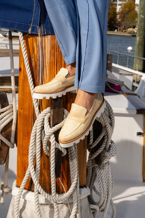 Patricia Green - Vince Lug Sole Penny Loafer