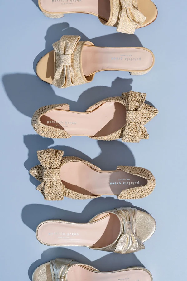 Patricia Green - St. Tropez Bow Block Heel Sandal