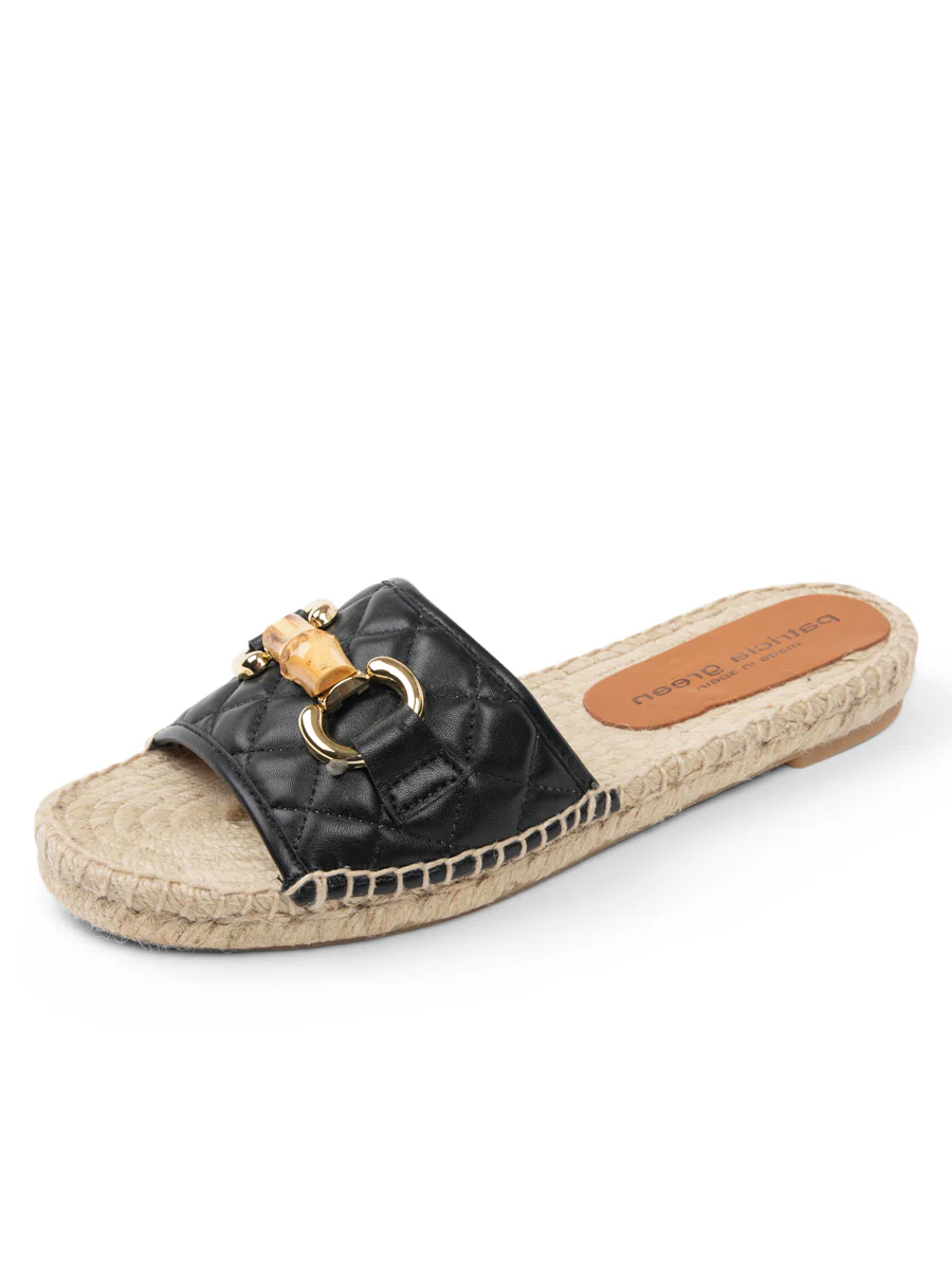 Patricia Green - Veronica Quilted Flat Espadrille