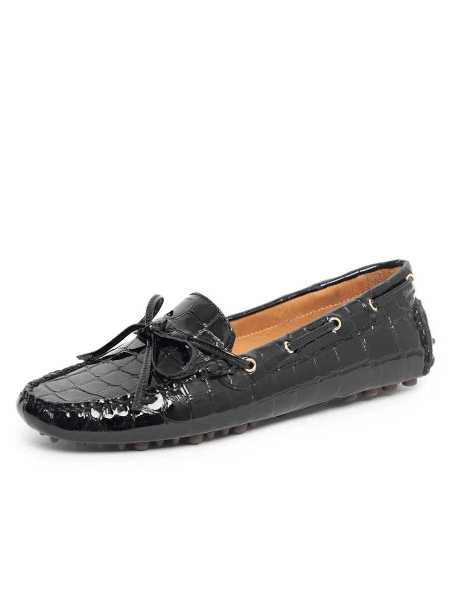 Patricia Green - Henley Boat Shoe Driver in Croc
