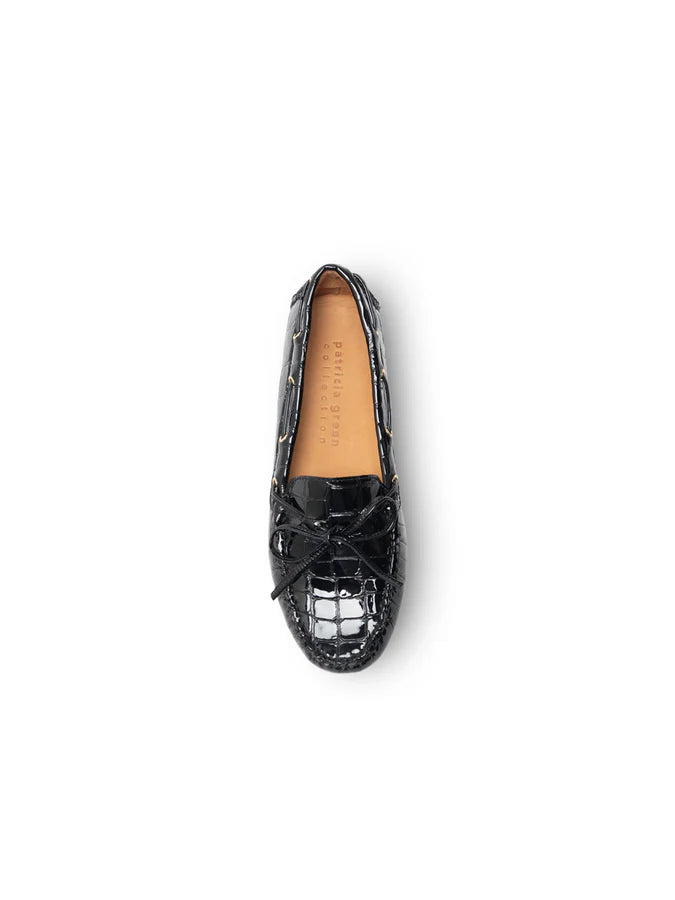 Patricia Green - Henley Boat Shoe Driver in Croc