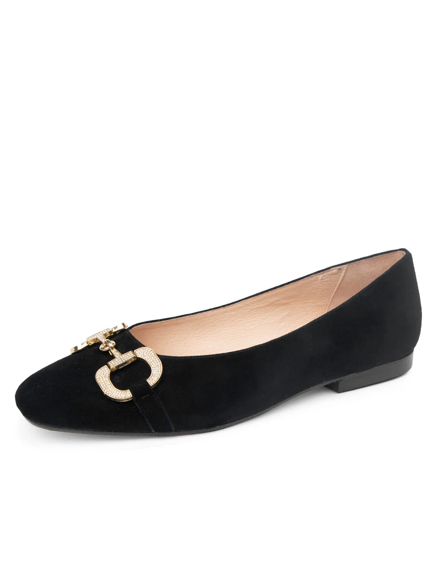 Patricia Green - Cannes Crystal Horsebit Flat
