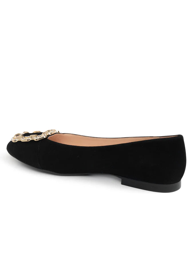 Patricia Green - Celine Chain Link Embellished Flat
