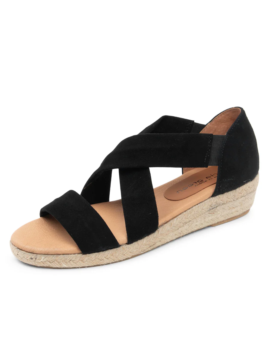 Patricia Green - Eliza Criss-Cross Elastic Espadrille Sandal