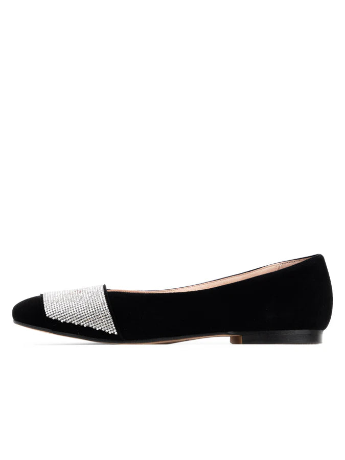 Patricia Green - Milan Crystal Embellished Flat