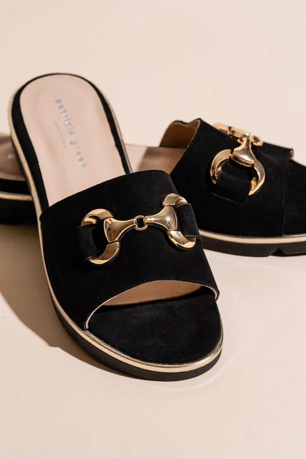 PATRICIA GREEN - PRINCETON SPORT SANDAL - SIZE 7 - BLACK