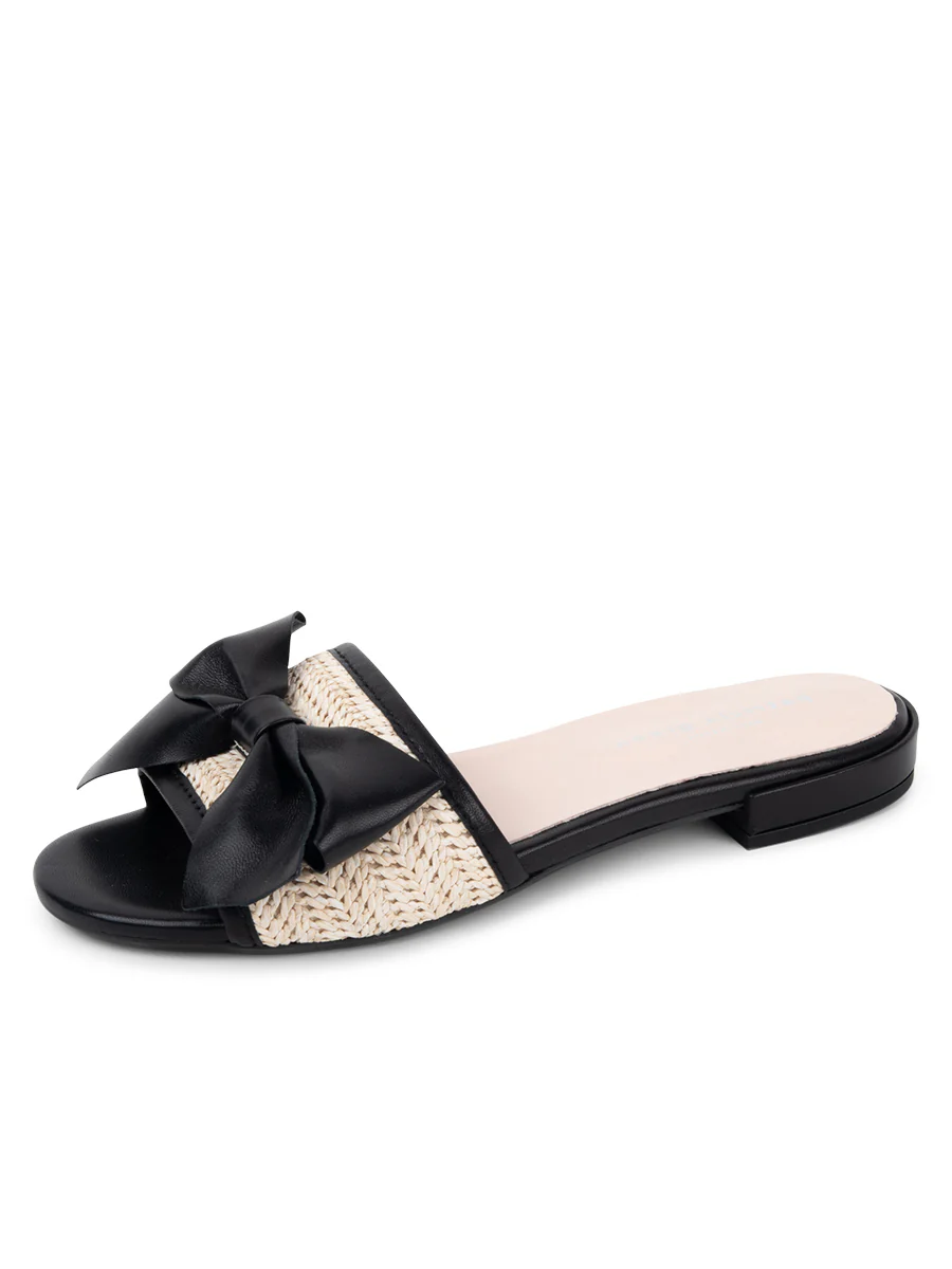 Patricia Green - St. Tropez Raffia Slide Sandal