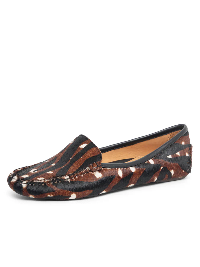 Patricia Green - Jillian Driving Moccasin in Haircalf