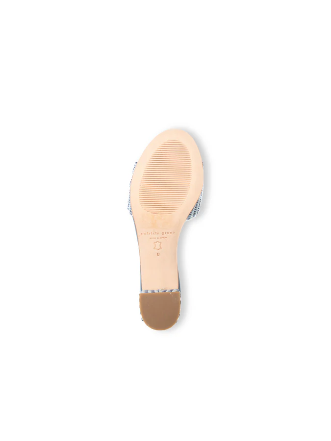 Patricia Green - Riviera Bamboo Block Heel Sandal