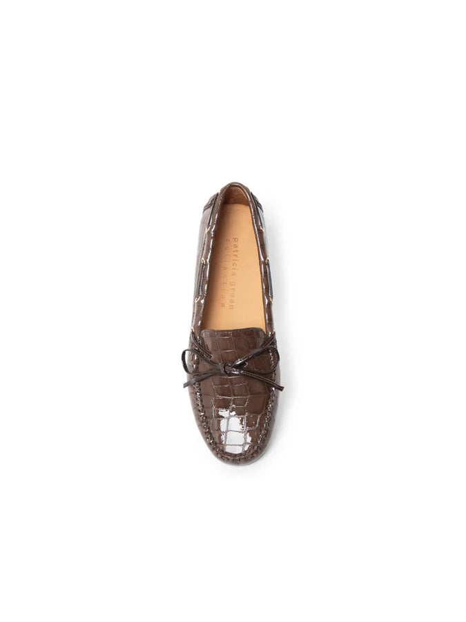 Patricia Green - Henley Boat Shoe Driver in Croc