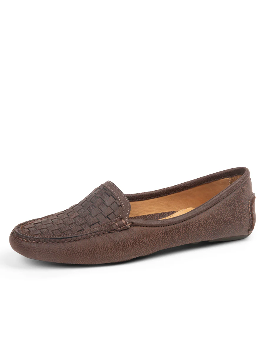 Patricia Green- Kelly Woven Driving Moccasin