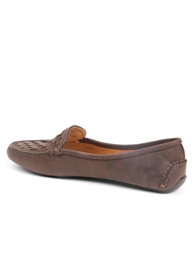 Patricia Green- Kelly Woven Driving Moccasin