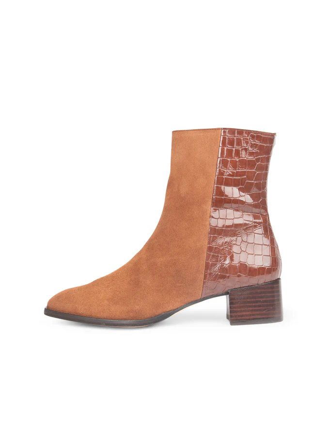 Patricia Green - Dylan Croc Embellished Boot