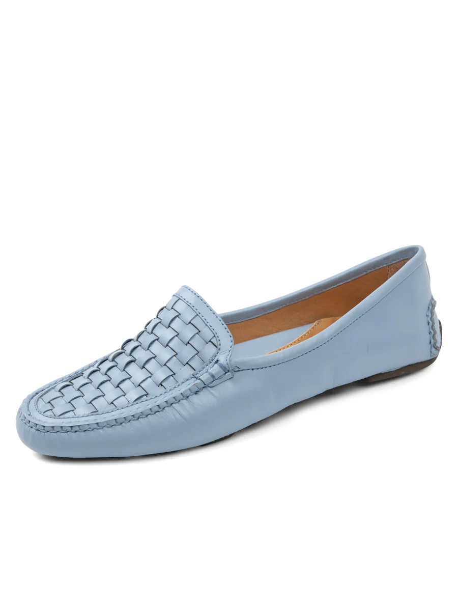 Patricia Green- Kelly Woven Driving Moccasin