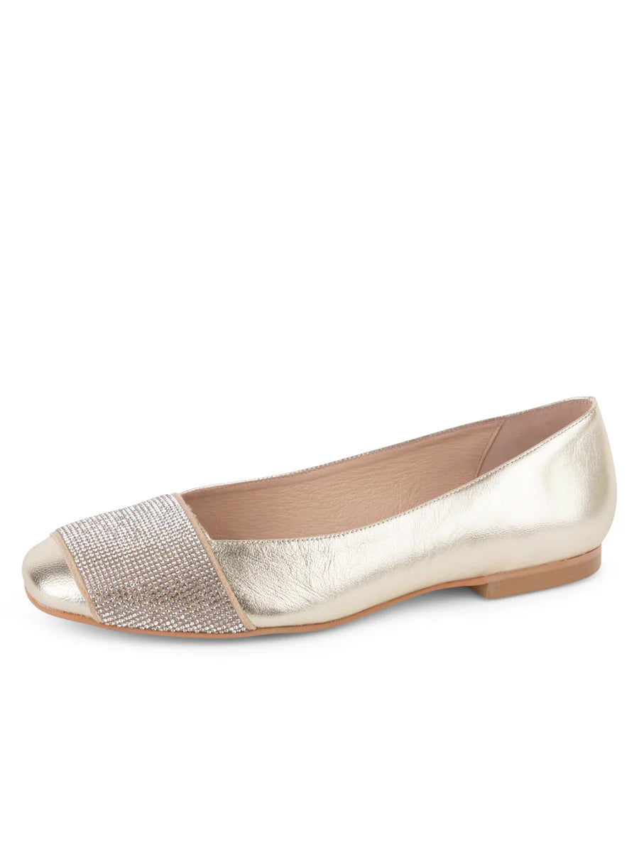 Patricia Green - Milan Crystal Embellished Flat