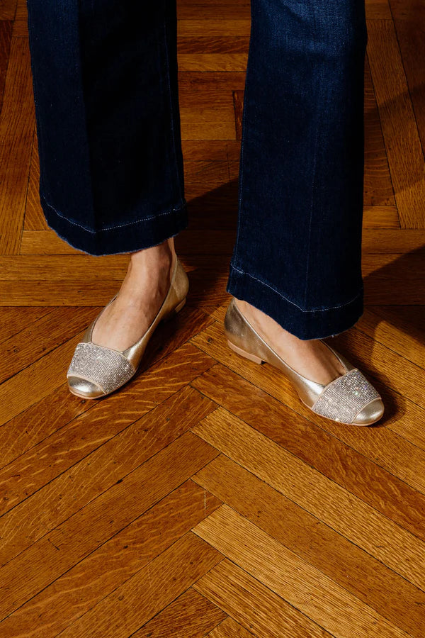 Patricia Green - Milan Crystal Embellished Flat