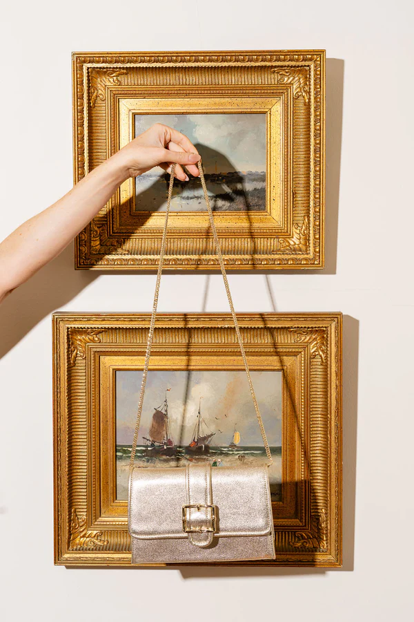 Patricia Green - Riviera Bamboo Buckle Clutch