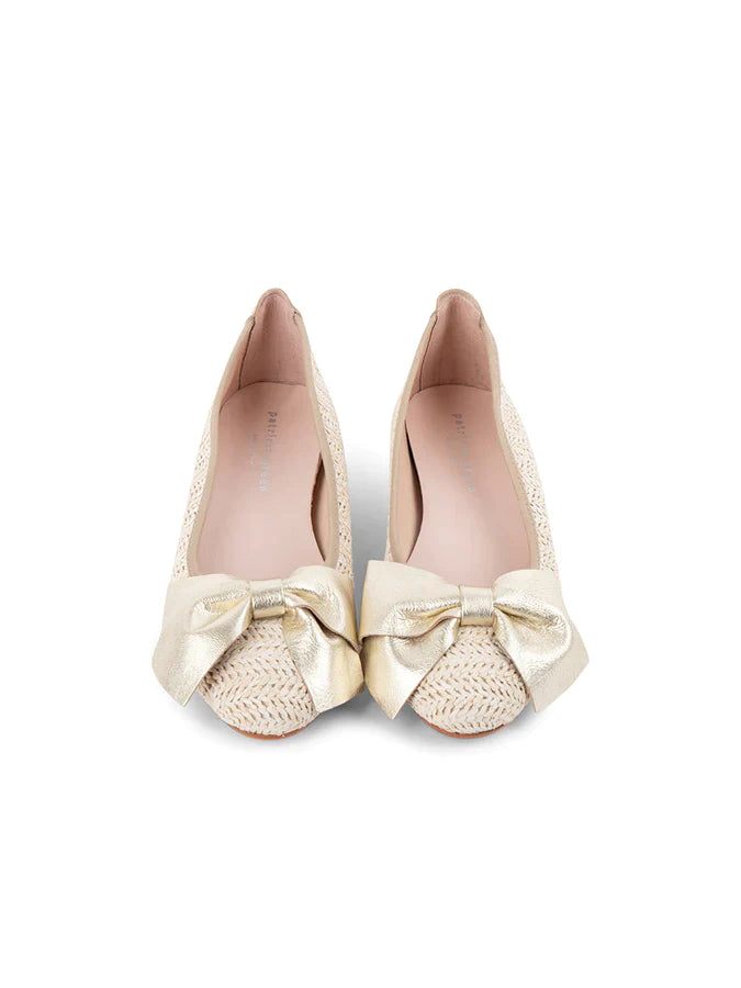 Patricia Green - ST. Tropez Raffia Ballet Flat