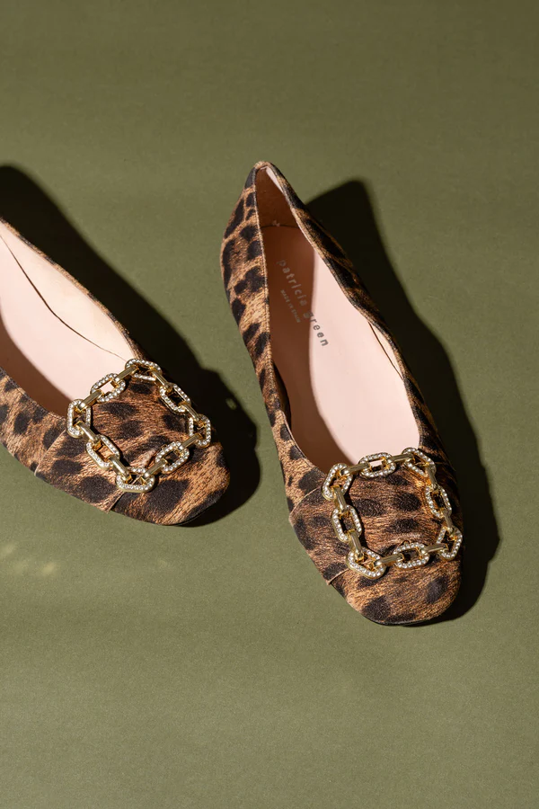 Patricia Green - Celine Chain Link Embellished Flat
