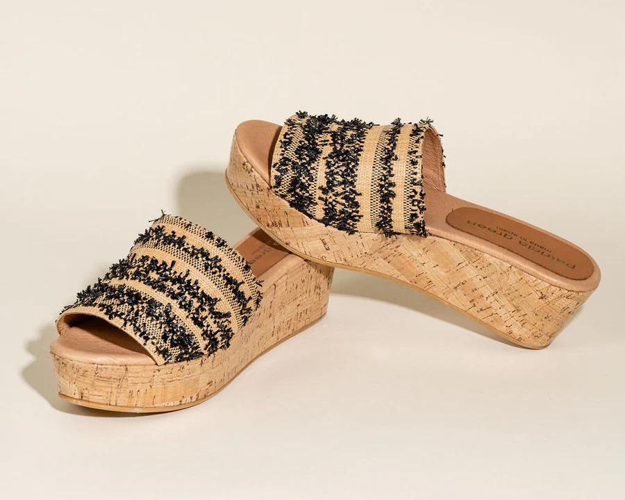 Patricia Green - Sybil Platform Cork Slide