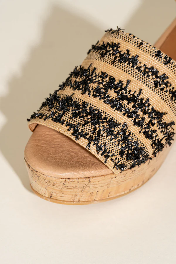 Patricia Green - Sybil Platform Cork Slide