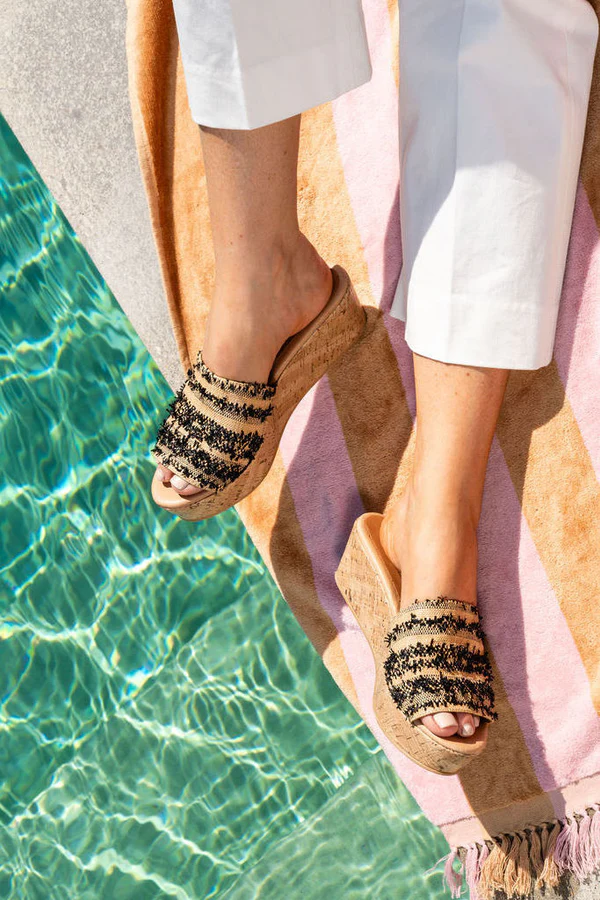 Patricia Green - Sybil Platform Cork Slide